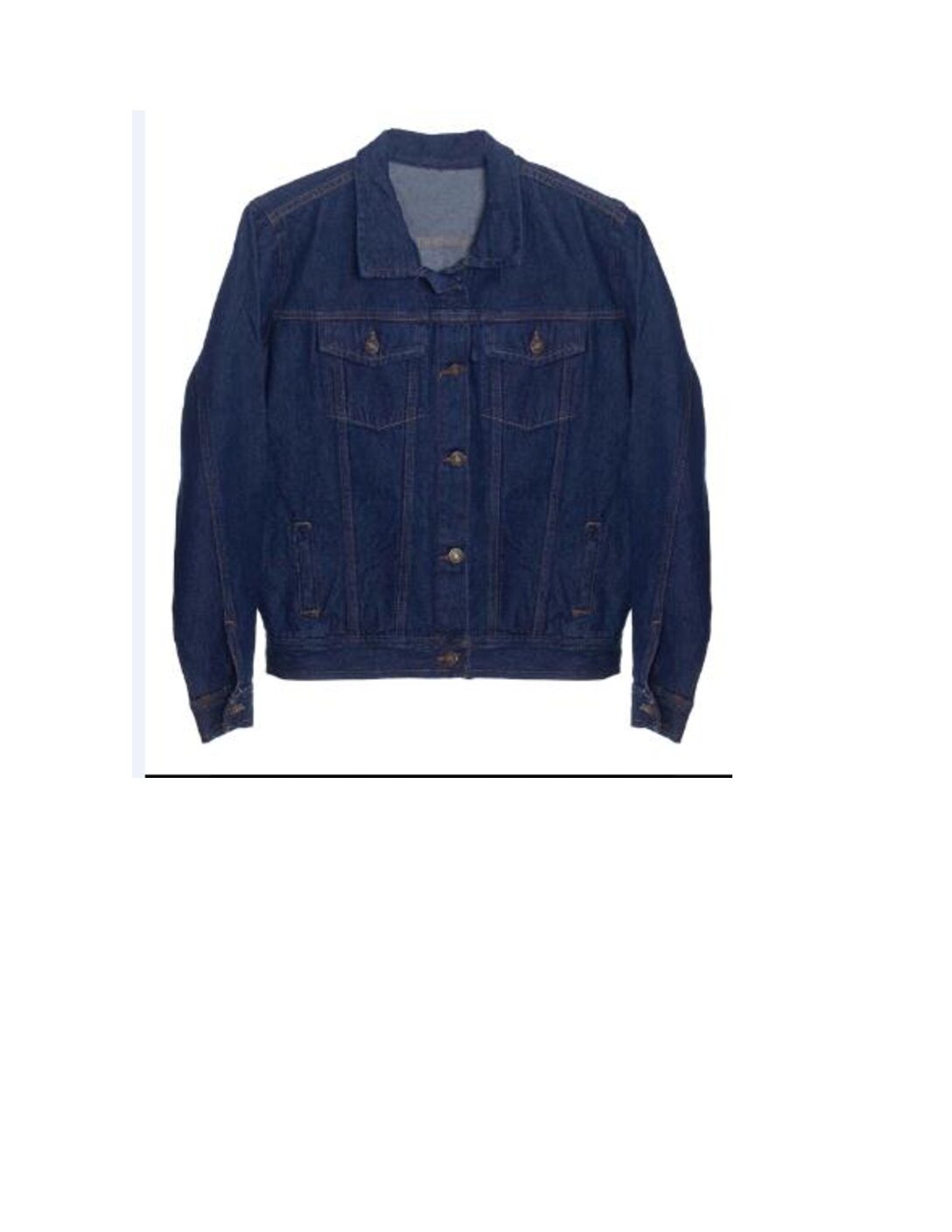 Chaqueta En Jeans Sin Reflectivo